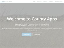 Tablet Screenshot of mycountyapps.com